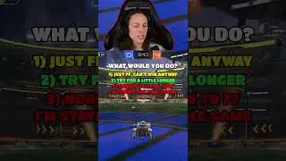 НИКОГДА НЕ ПРОСИТЕ ЛИШЕНИЯ ИГРЫ в Rocket League 1 на 1