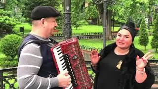 А Вам СЛАБО ? в Городском Саду в ОДЕССЕ дать жару | ПОЮЩИЙ ПОЛКОВНИК и СВЕТА БАЗАРЕНКО