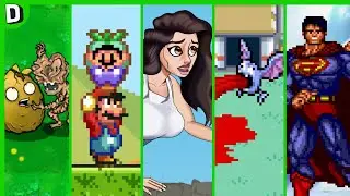 Plants vs Zombies!, Fake Video Games, Mario's Dilema & MORE! -Dorkly 5-Pack