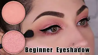 Beginner Eye Makeup Using Two Eyeshadows | How To Apply Eyeshadow Profusion Cosmetics Mirage Palette
