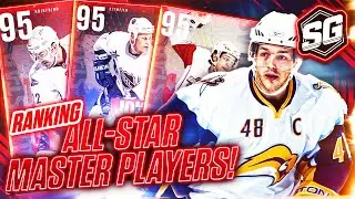 NHL 22: RANKING THE HUT ALL-STAR MASTER PLAYERS!