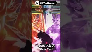 Itachi & Sasuke Secret Linked Jutsu No. 2 - Susano'o: Twin Thunder Gods