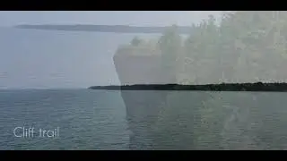 Little Bluff Conservation Area in Prince Edward County,  Ontario, Canada