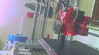 3d Printed Heptagon Rocket - nose cone time lapse