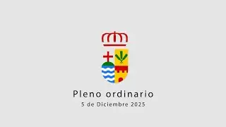 5 de Diciembre de 2025. Pleno ordinario del Ayuntamiento del Padul. DIRECTO