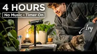 study with me live pomodoro nature (PhD scientist) &ndash; silent 50/10, no music, ADHD!