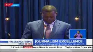 Standard Group Limited journalists awarded in AJEA Gala