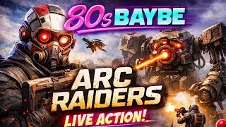 ARC RAIDERS LIVE GAMEPLAY 🔥 | 80sBaybe Reaction, Combat & Survival