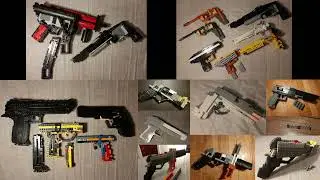All 4 Types of Lego Guns in My Arsenal