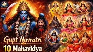 Gupt Navratri🔥Dasha Mahavidya Dhyāna Mantra (11Times) |Do This & Awaken Hidden Shakti & Blessings🕉️”
