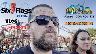 New Credits & Redemption 🎃🎢 | Phantom Fall Fest 2025 | Lake Compounce & SFNE #vlog #rollercoaster