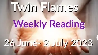 Weekly Twin Flame/Angel Reading 🔮 26 June - 2 July 2023 - Manifesting Your Dreams 🫶