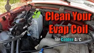 Easy A/C Fix: Clean Your Evap Coil | Bricknose & OBS Ford Trucks