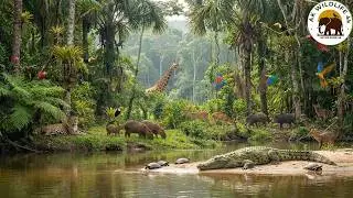 Amazon Jungle Wildlife in 4K &ndash; Cinematic Animals, Birds & Nature Relaxation