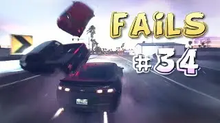 Racing Games FAILS Compilation #34
