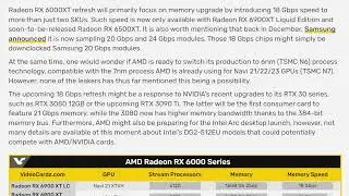 AMD Radeon RX 6950XT, 6750XT, 6850XT IS COMING?