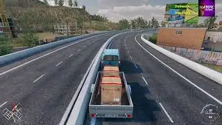 Truck and Logistics Simulator PC Gameplay Panel Van Mission Day Shift - Gajaji