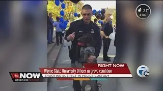 Wayne State University police officer in 'grave' condition, on life support after shooting
