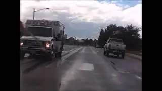 Stupid Drivers Alert in Cheyenne, Wyoming: Near Accident at Intersection
