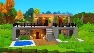 Hytale Modern House Tutorial - How to Build a Modern House in Hytale