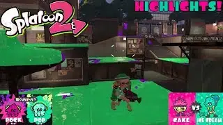 Splatoon 2 Splatfest #0 HIGHLIGHTS! (Rock VS Pop and Cake VS Ice Cream)