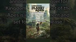 #kingdomoftheplanetoftheapes #movie #news #sequel #2027 #shorts
