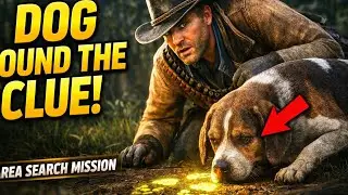 RDR 2 Dog Area Search Mission Full Gameplay | Red Dead Redemption 2 Hunting & Tracking with Dog 