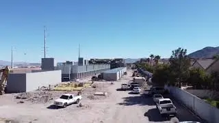 Erecting steel Self storage Henderson Nevada