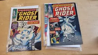 Artist Dick Ayers and The original Ghost Rider western