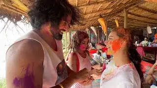 HOLI IN GOA | INDIAN FESTIVAL | TRAVEL VLOGS | TRAVELER SATYA SAGGAR