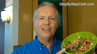 Quick Pico de Gallo Salsa Topping Recipe -- StepByStepChef.com