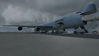[P3D V5.3] PMDG Boeing 747-467F(SCD) JetOneX TF-AMK ABD304 UDYZ - VHHH Takeoff UDYZ (Sound is wrong)