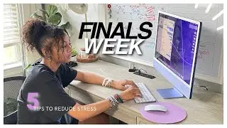 College Day in My Life: Preparing for Finals Week and Tips to Reduce Stress