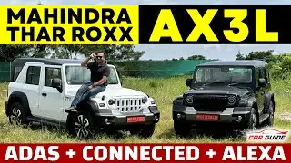 Mahindra Thar Roxx AX3L Model - ADAS + Connected Features + Alexa in Car 🔥 Value for Money Variant ?