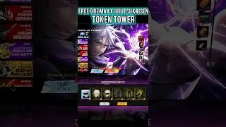 Free Fire Max Gojo Token Tower Event 🔥#shorts #freefire #ytshorts