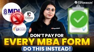 Plan Your MBA College Form Fees Smartly! 💡| Save Money on MBA Applications | MBA Bschool Guide