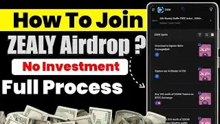 How to join Zealy Airdrop || Zealy Airdrop all task process