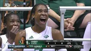Hawaii Wahine Volleyball, Hawai'i vs CSU Bakersfield Roadrunners, Sept 22, 2023