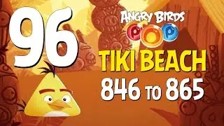 Angry Birds POP! Part 96 - Levels 846 to 865 - Tiki Beach - Let's Play Android, iOS