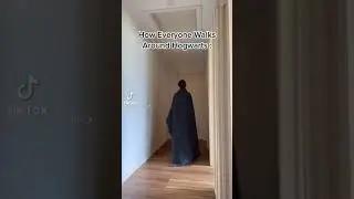 how snape walks around hogwarts XD (*not mine credits to the original owner*)