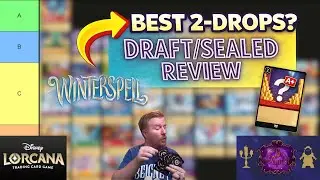 Winterspell 2-Drop Tier List 🔥 Lorcana Sealed & Draft Guide (Limited Set Review)