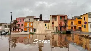 Sorso - Small Town near Sassari, can be Reached by Train 