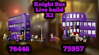 Lego knight Bus live comparison