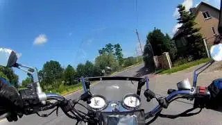 Trasa Nowa Słupia - Starachowice - Hyosung GV 125 Aquila