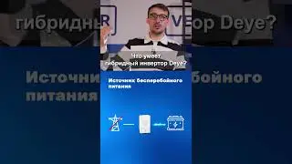 💡Что умеет гибридный инвертор Deye?