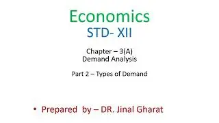 Types of Demand