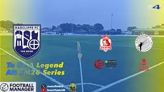 Can We Make The FA Cup 1st Rd For Only The 2nd Time Ever? | Ep 4 | To Be A Legend | Radcliffe |#fm26