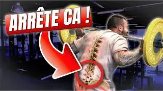 SQUAT : Les 3 ERREURS qui DETRUISENT ton DOS (et comment les corriger)
