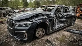🚗 BMW 730 Restoration | Accident Repair & Full Luxury Car Rebuild Transformation