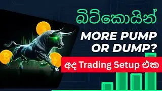 Bitcoin, ETH - What is the next move? - Today's Trading Setup - Important Levels - TA - Sinhala